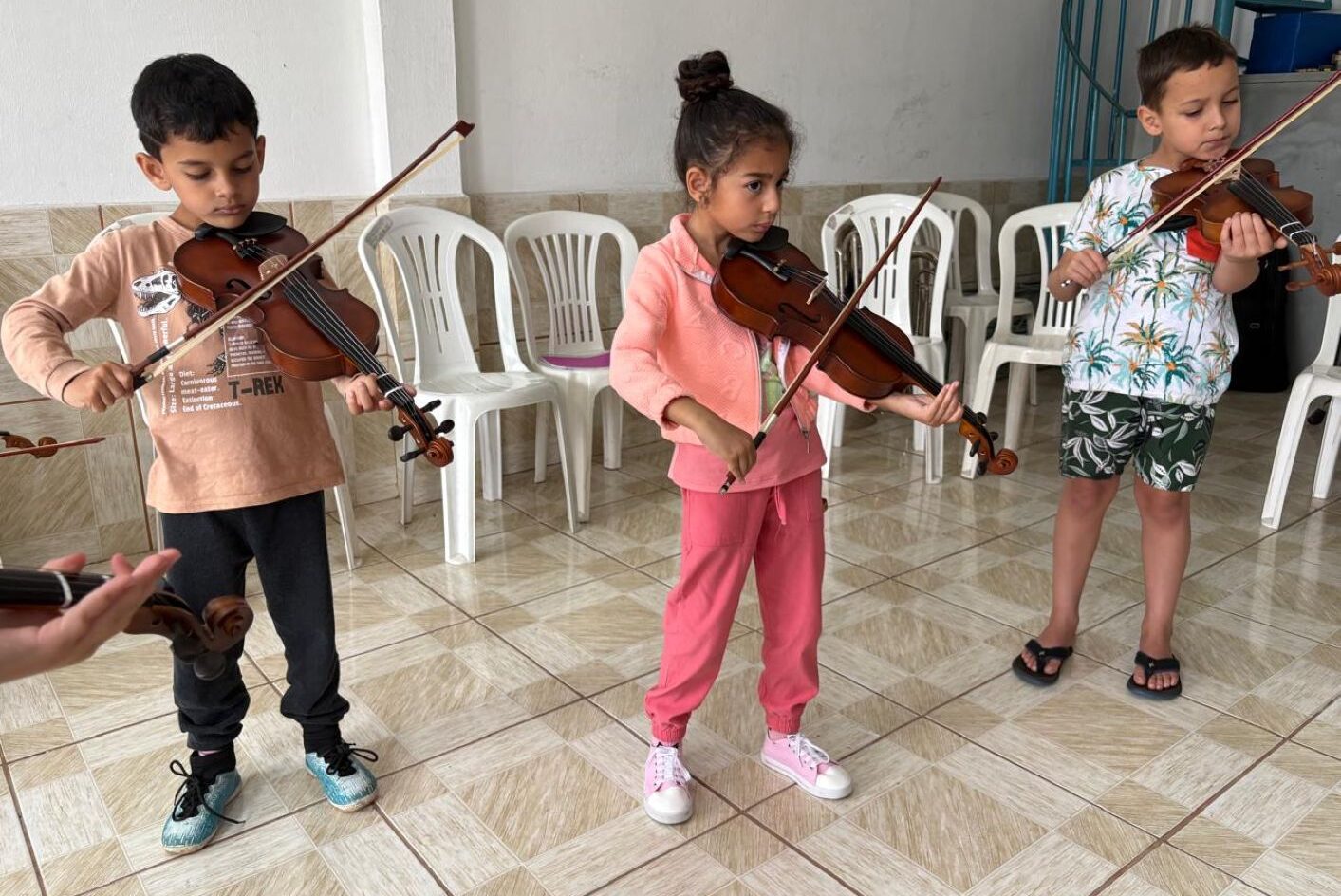 Aula de Violino para as Crianças